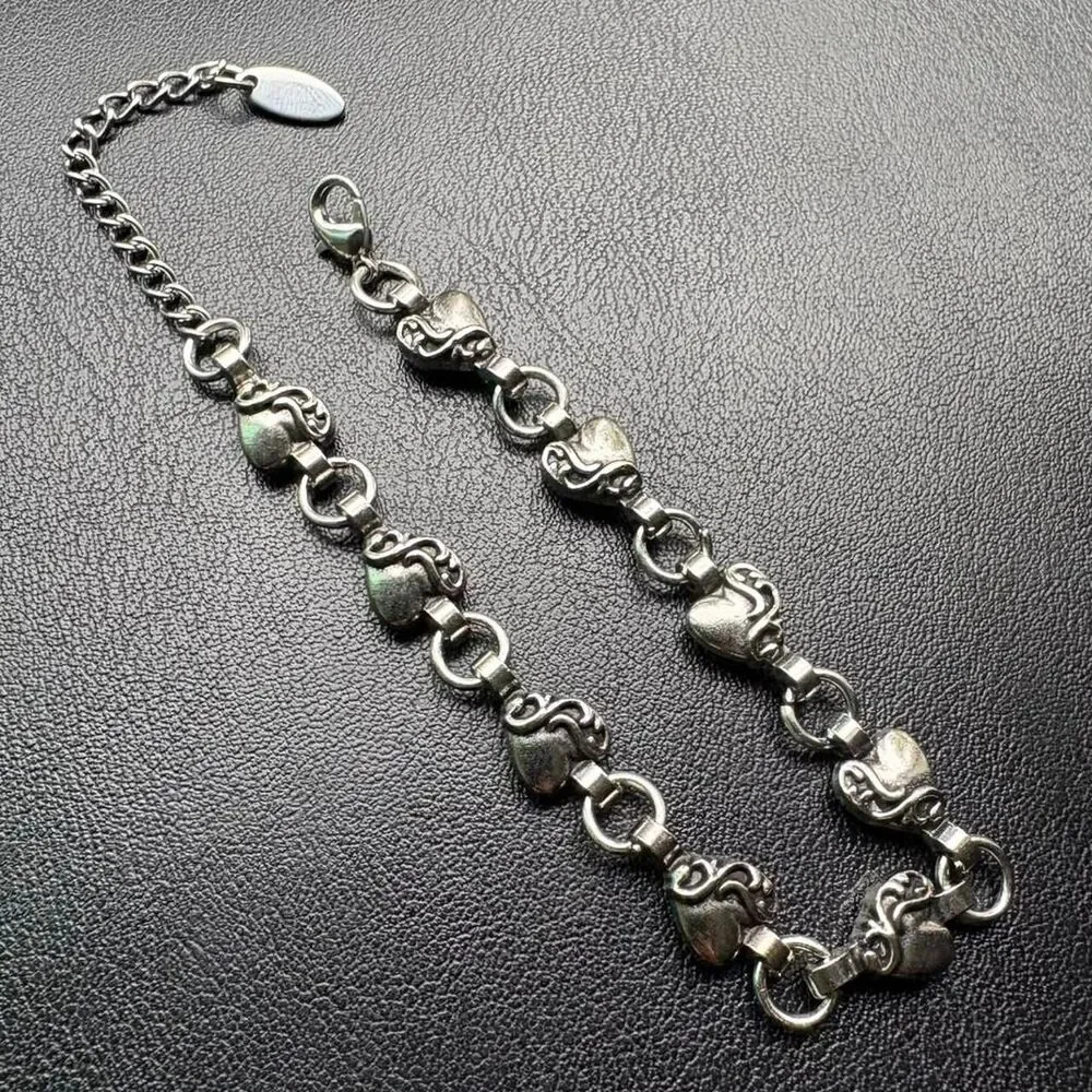 Unbranded Men's Silver and Grey Jewellery